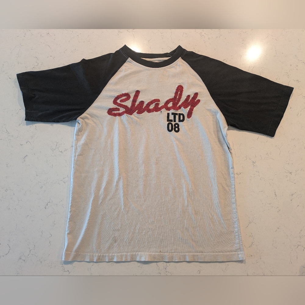 Rare Vintage Y2K Baseball Jersey T-Shirt Shady LTD 08 Eminem Men's Small Shirt